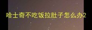 哈士奇不吃饭拉肚子怎么办