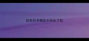 拉布拉多脚趾中间长了包