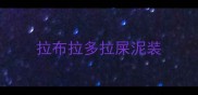 拉布拉多拉屎泥装