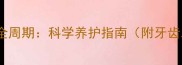 犬只乳牙替换全周期科学养护指南附牙齿发育时间表