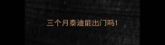 三个月泰迪能出门吗