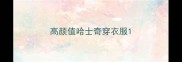 高颜值哈士奇穿衣服