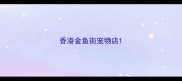 香港金鱼街宠物店
