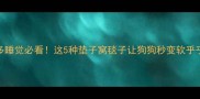 拉布拉多睡觉必看这5种垫子窝毯子让狗狗秒变软乎乎小懒猫