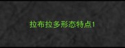 拉布拉多形态特点
