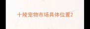 十陵宠物市场具体位置