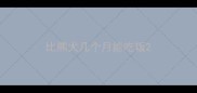 比熊犬几个月能吃饭