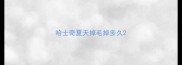 哈士奇夏天掉毛掉多久