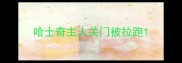 哈士奇主人关门被拉跑