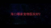 海口哪家宠物医院好