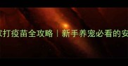 泰迪在家打疫苗全攻略新手养宠必看的安全指南