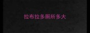 拉布拉多厕所多大
