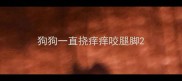 狗狗一直挠痒痒咬腿脚
