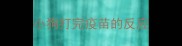 小狗打完疫苗的反应
