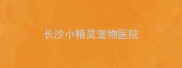 长沙小精灵宠物医院