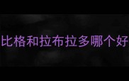 比格和拉布拉多哪个好