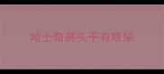 哈士奇鼻头干有眼屎