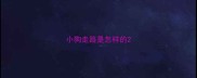 小狗走路是怎样的