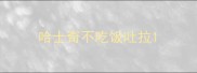 哈士奇不吃饭吐拉