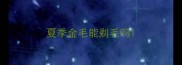 夏季金毛能剃毛吗