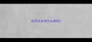拉布拉多用什么刷毛
