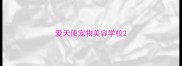 爱天使宠物美容学校