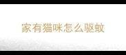 家有猫咪怎么驱蚊