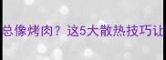 边牧夏天为什么总像烤肉这5大散热技巧让毛孩子清凉一夏