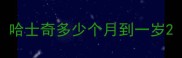 哈士奇多少个月到一岁