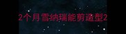 2个月雪纳瑞能剪造型