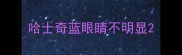 哈士奇蓝眼睛不明显