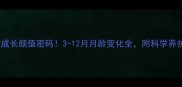 边牧成长颜值密码3-12月月龄变化全附科学养护指南