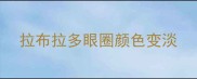 拉布拉多眼圈颜色变淡