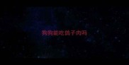 狗狗能吃鸽子肉吗