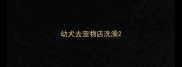 幼犬去宠物店洗澡