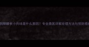 狗狗眼睛长小肉球是什么原因专业兽医详解处理方法与预防措施