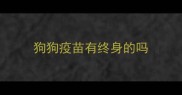 狗狗疫苗有终身的吗