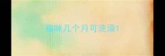 猫咪几个月可洗澡