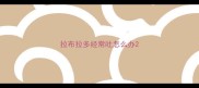 拉布拉多经常吐怎么办