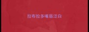 拉布拉多嘴唇泛白