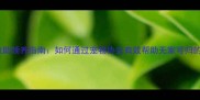 流浪狗救助领养指南如何通过宠物协会有效帮助无家可归的狗狗