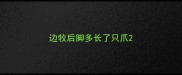 边牧后脚多长了只爪