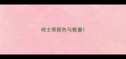 哈士奇颜色与数量