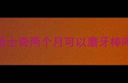 哈士奇两个月可以磨牙棒吗