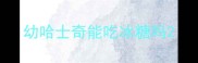 幼哈士奇能吃冰糖吗