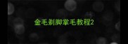 金毛剃脚掌毛教程