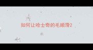 如何让哈士奇的毛顺滑