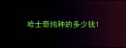 哈士奇纯种的多少钱