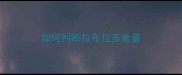 如何判断拉布拉多食量