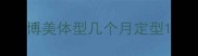 博美体型几个月定型